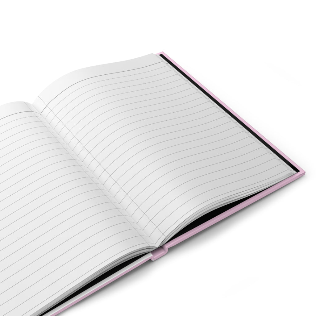 Abundant Floral Hardcover Journal — Pink Gratitude & Self‑Worth Notebook